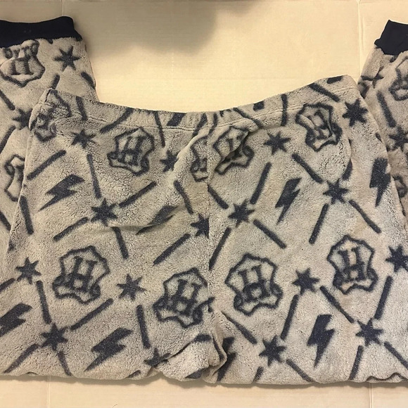 Wizarding World Womens Harry Potter Fleece Jogger Lounge Pants - Picture 3 of 8